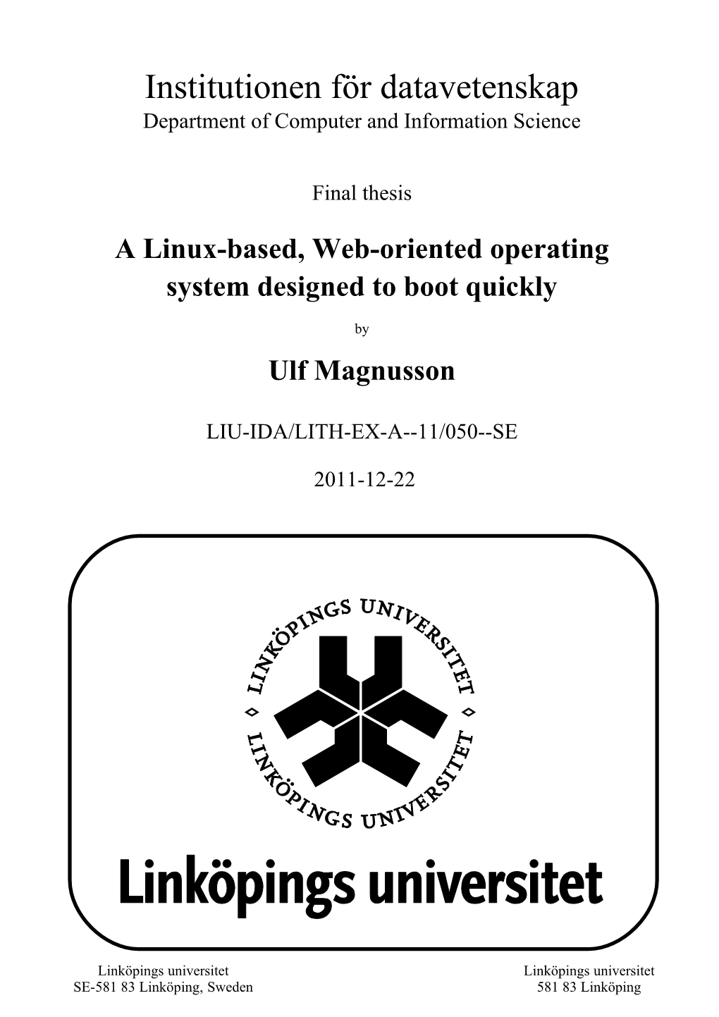 The Linux Kernel's Config