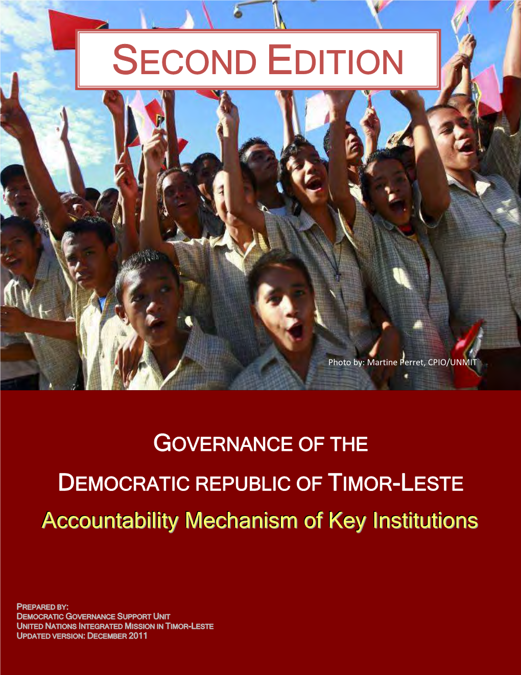 Key Institutions Report Final 15 December 2011