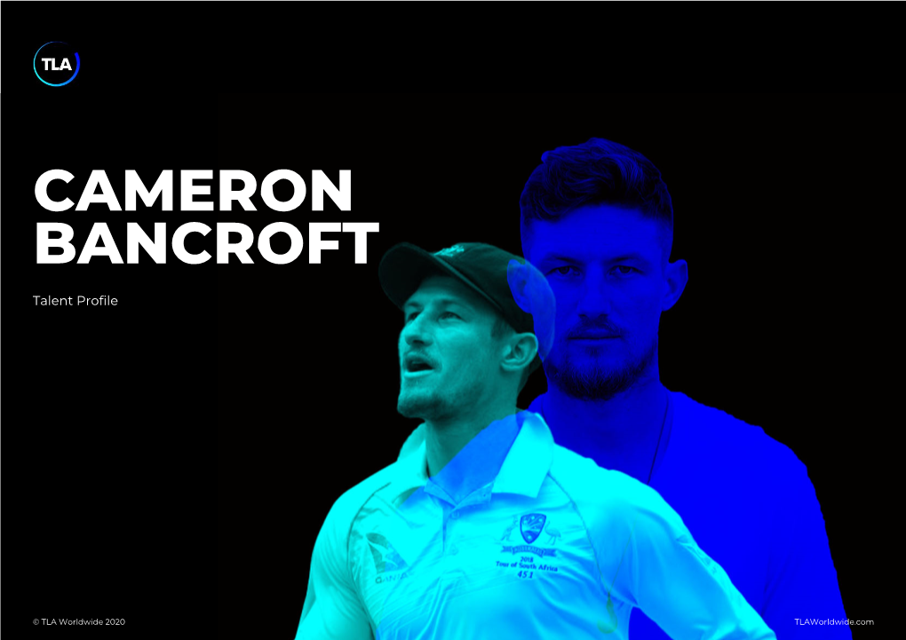 Cameron Bancroft