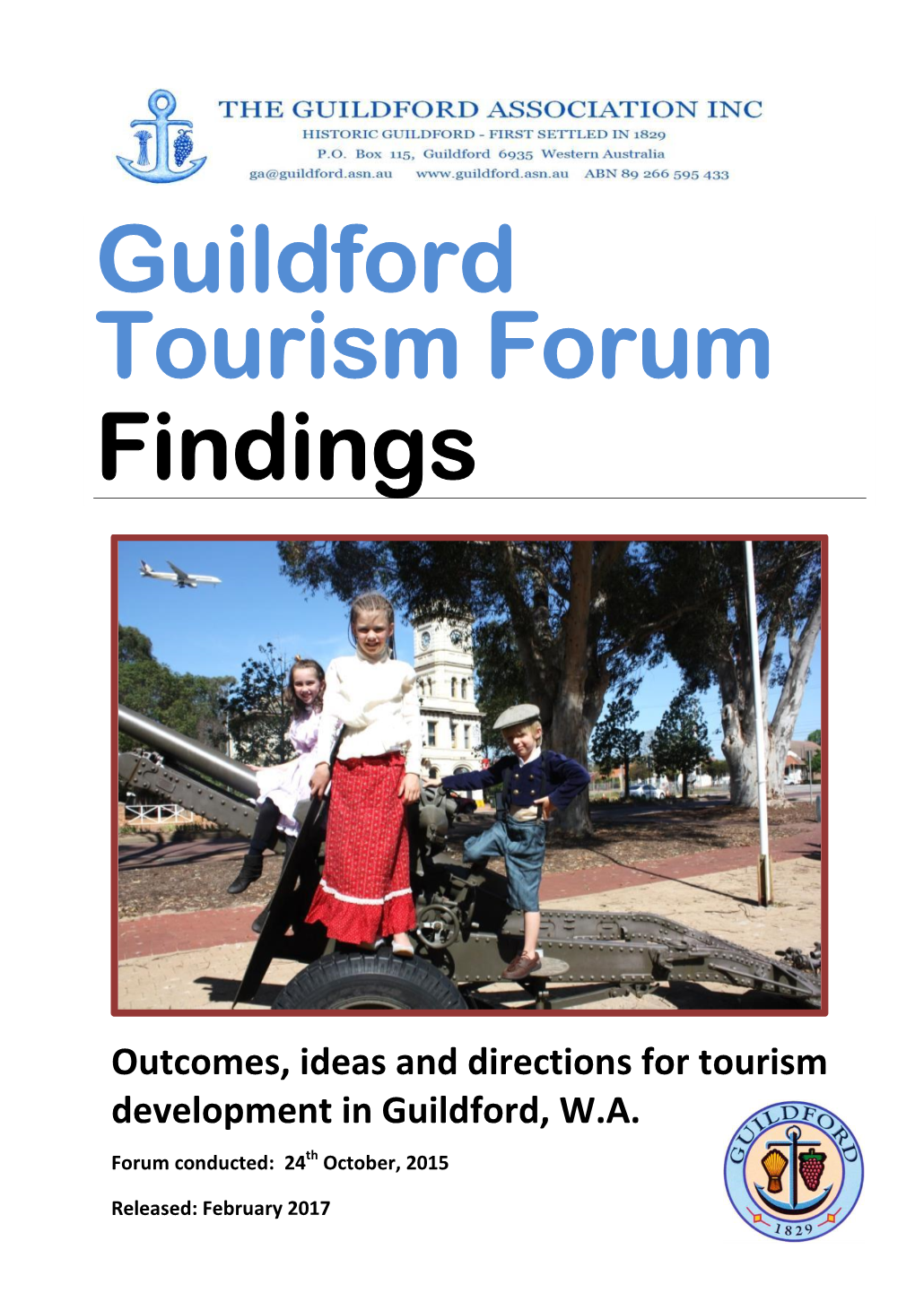 Guildford Tourism Forum Findings Page 2