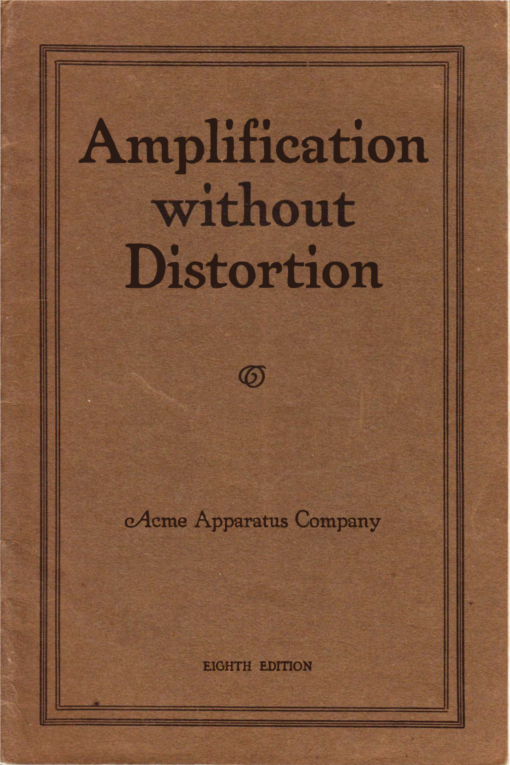 Amplification Without Distortion