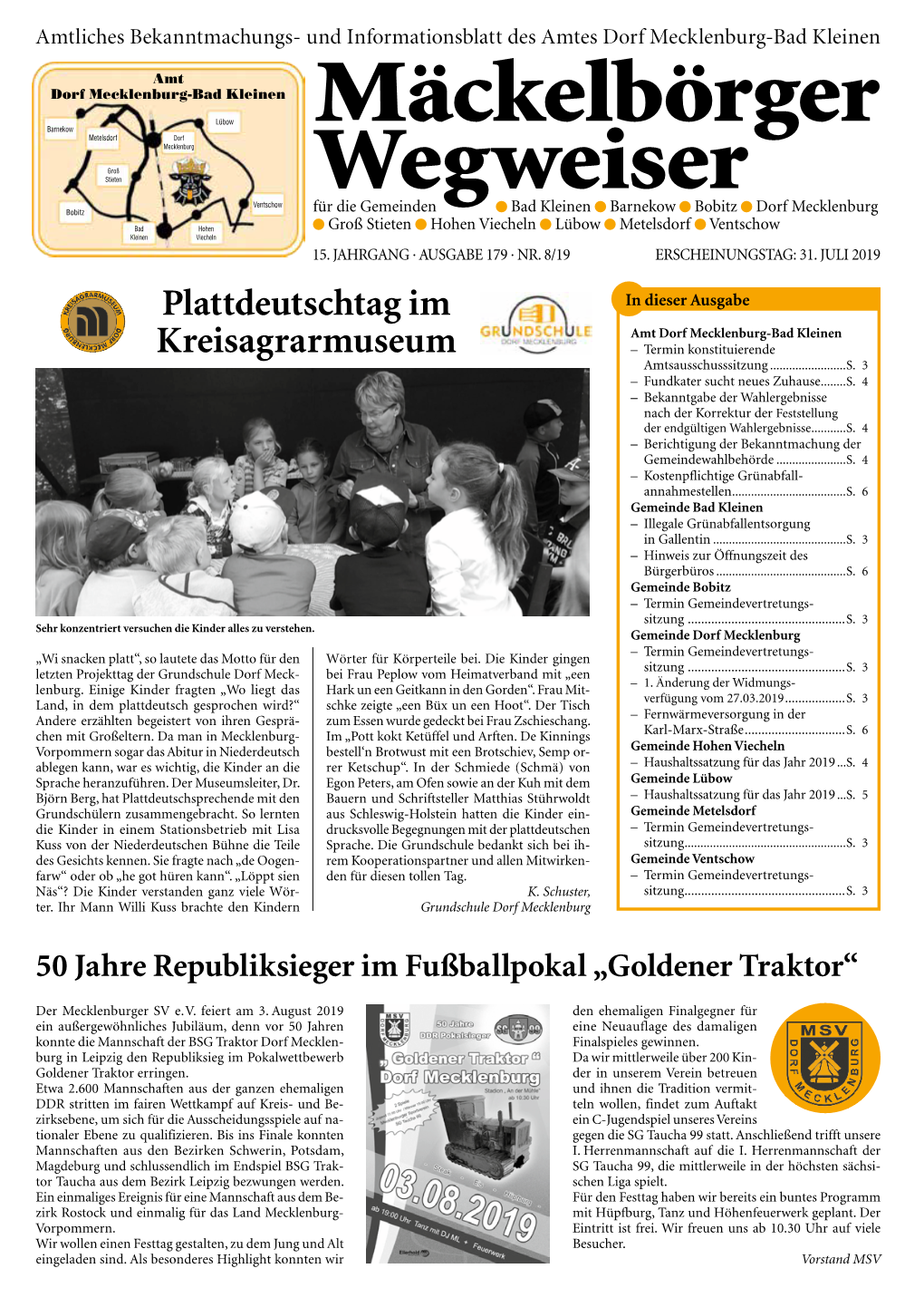 Ausgabe Juli 2019