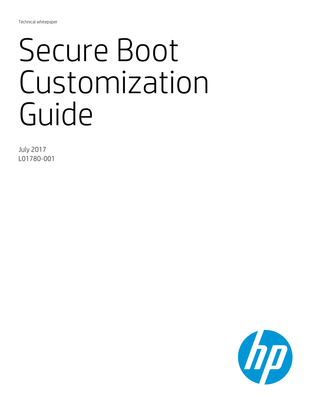 Secure Boot Customization Guide