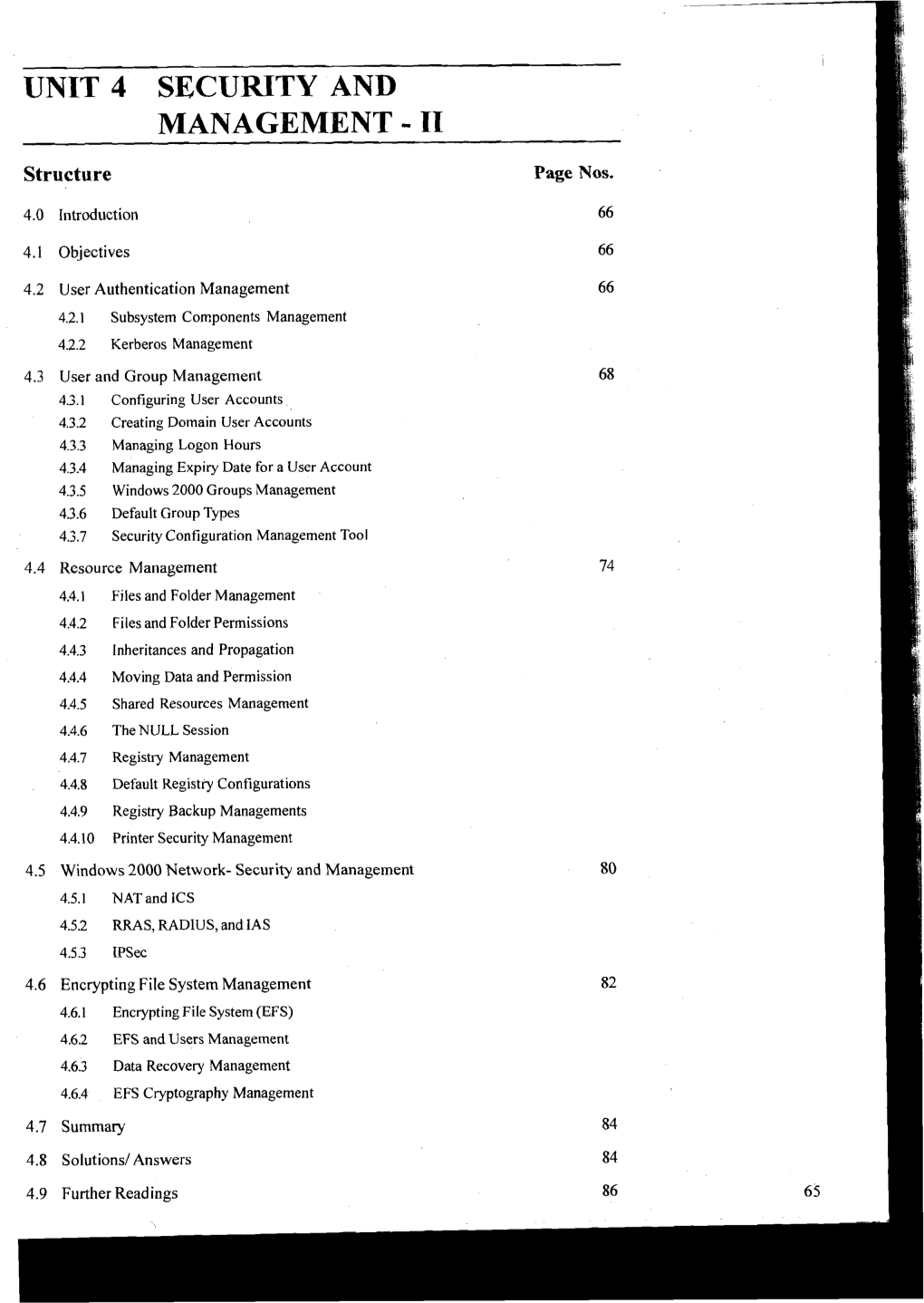 Unit 4 Security and Management - 11