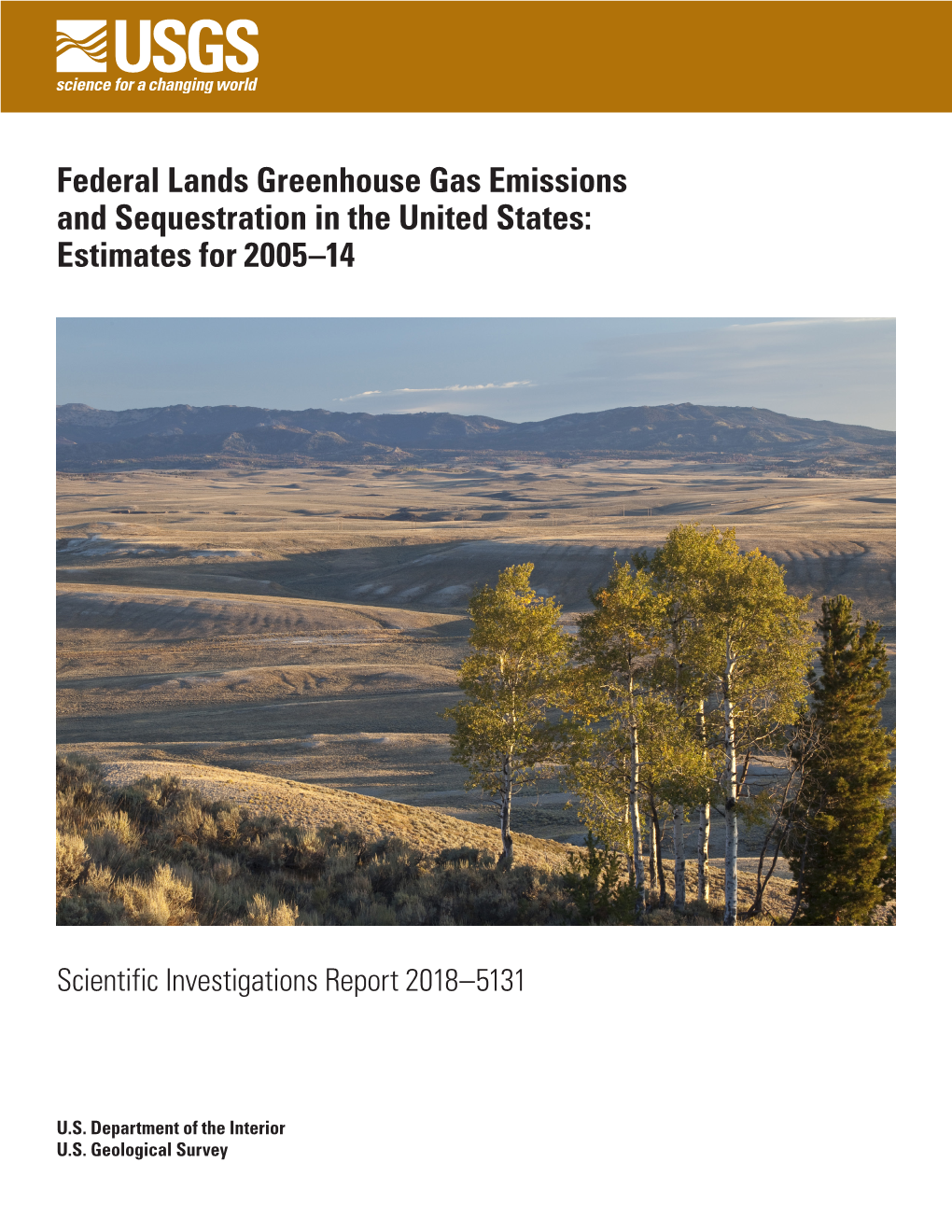 Greenhouse Gas Emissions and Sequestration in the United States: Estimates for 2005–14