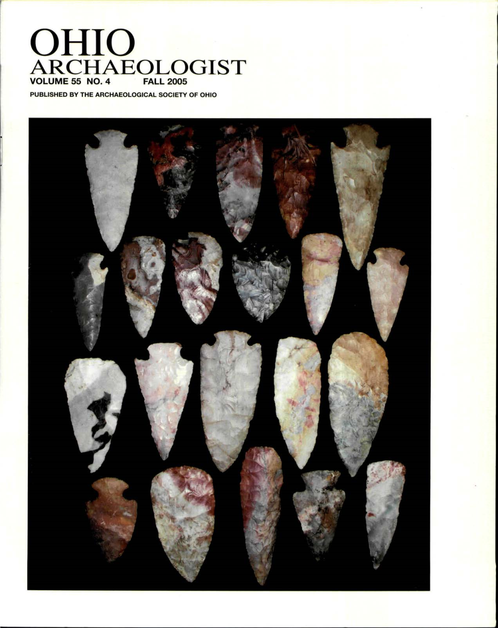 Ohio Archaeologist Volume 55 No