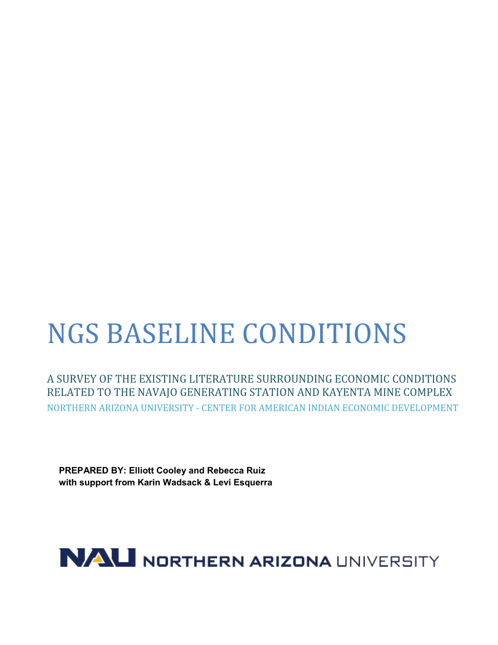 Ngs Baseline Conditions