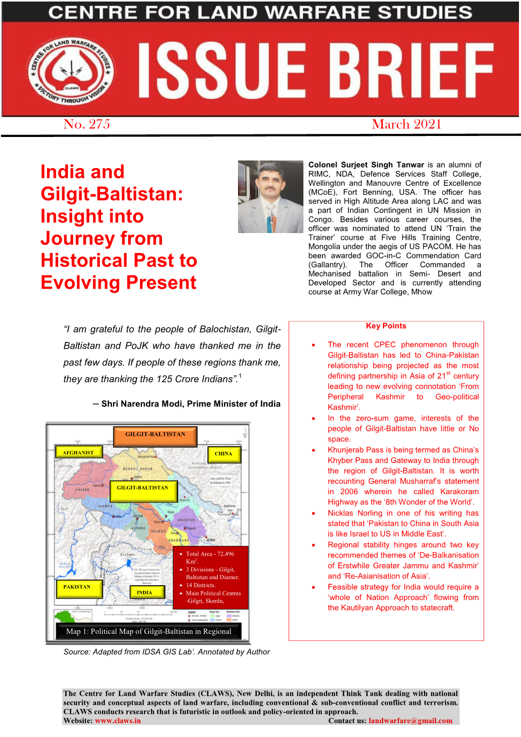 India and Gilgit-Baltistan