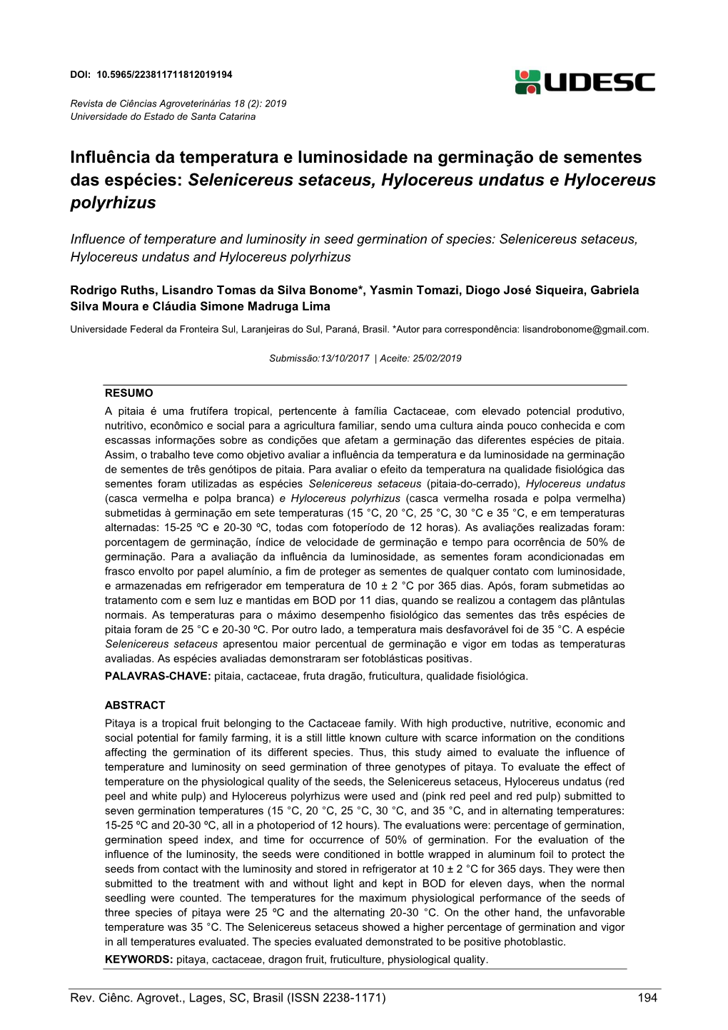 Selenicereus Setaceus, Hylocereus Undatus E Hylocereus Polyrhizus