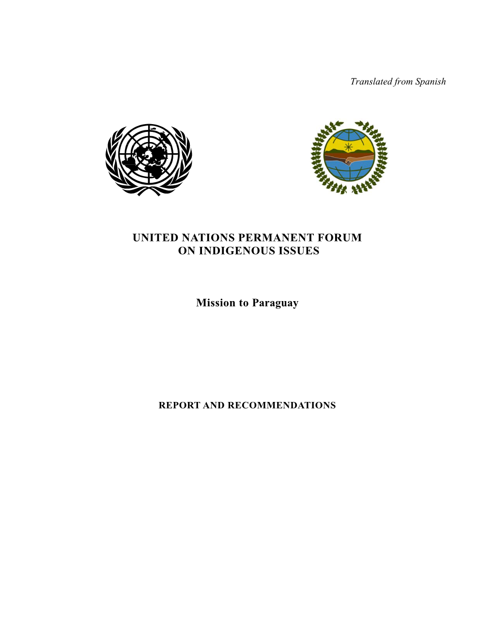 United Nations Permanent Forum on Indigenous Issues