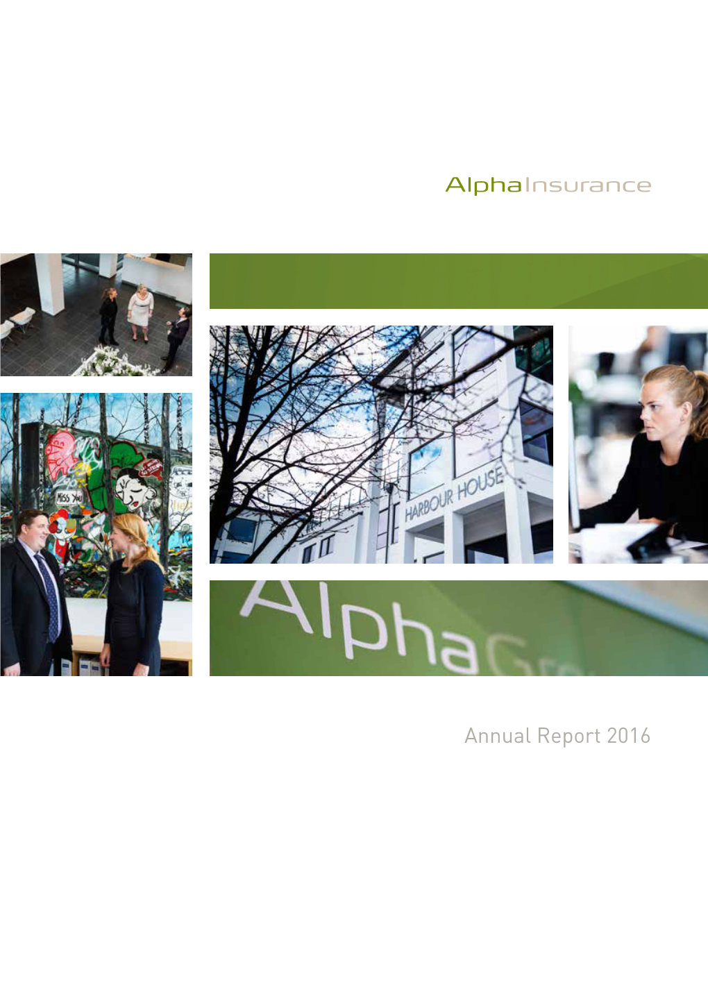 Annual Report 2016 Chairman’S Report ALPHA INSURANCE 3