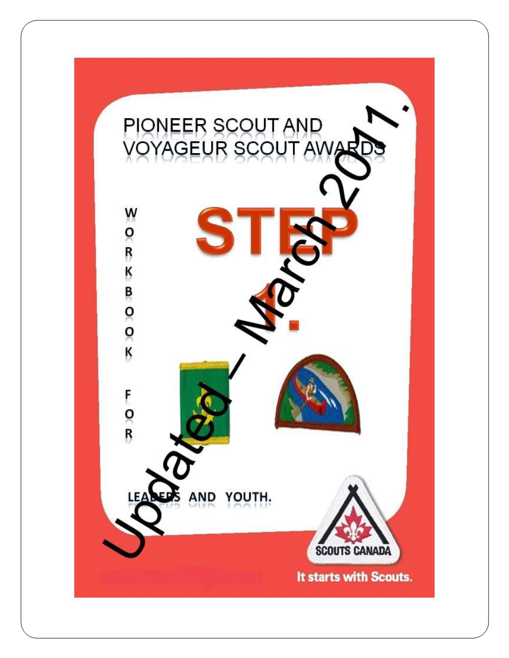 Trail Map to Chief Scout's Award – Step 1