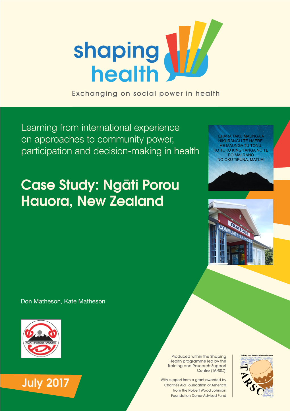 Case Study: Ngati Porou Hauora, New Zealand
