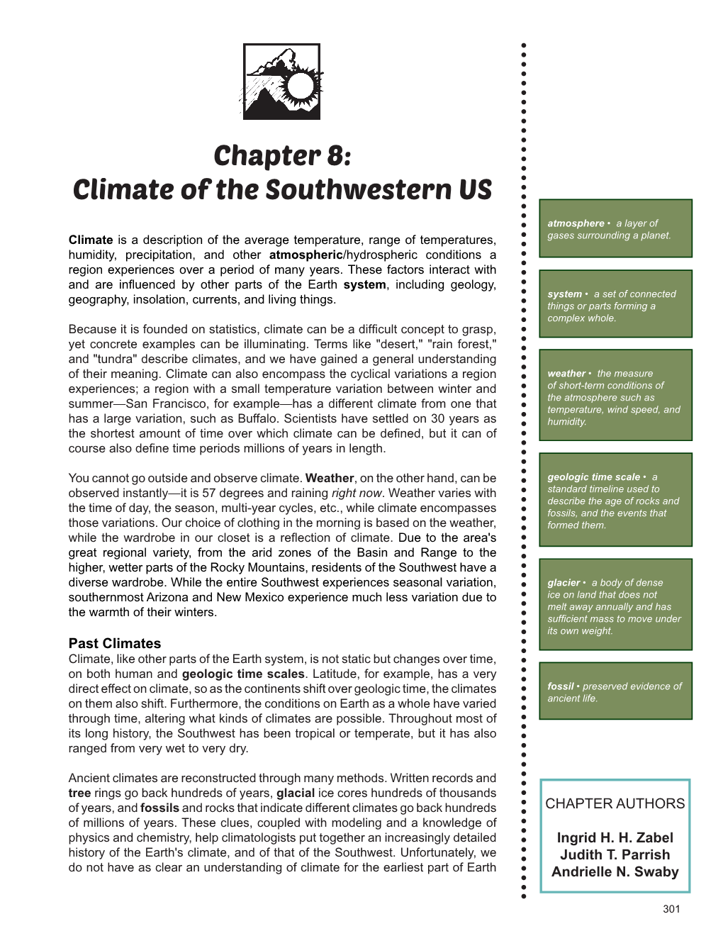 Climate of the Southwestern US