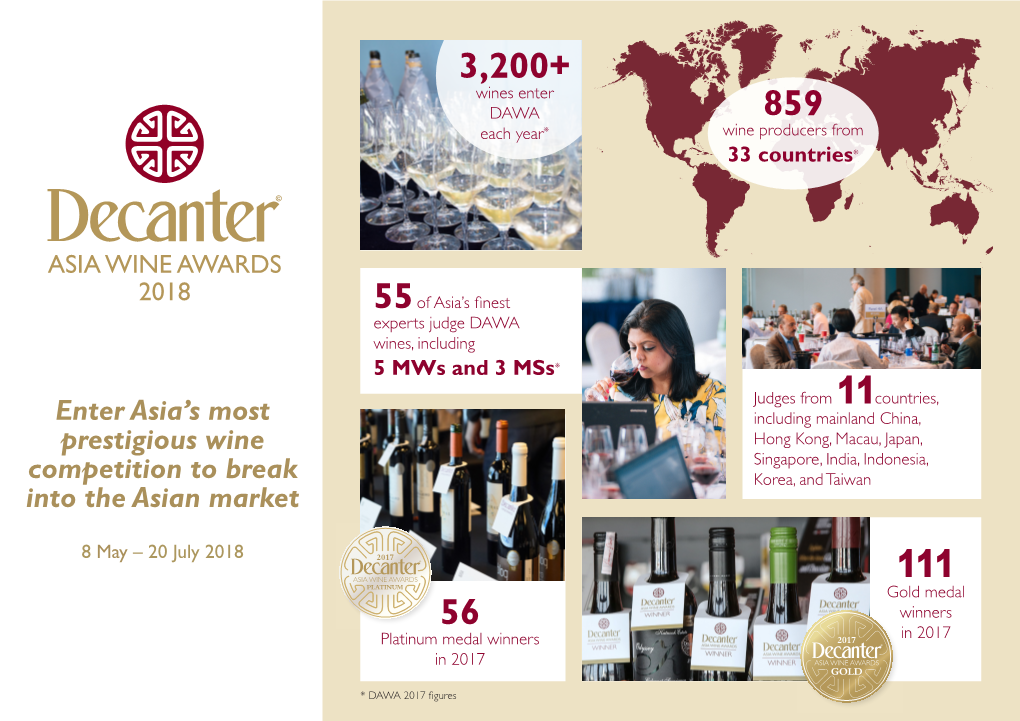 Enter Asia's Most Prestigious Wine Competition to Break Into the Asian