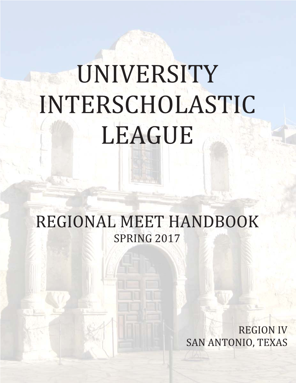 University Interscholastic League