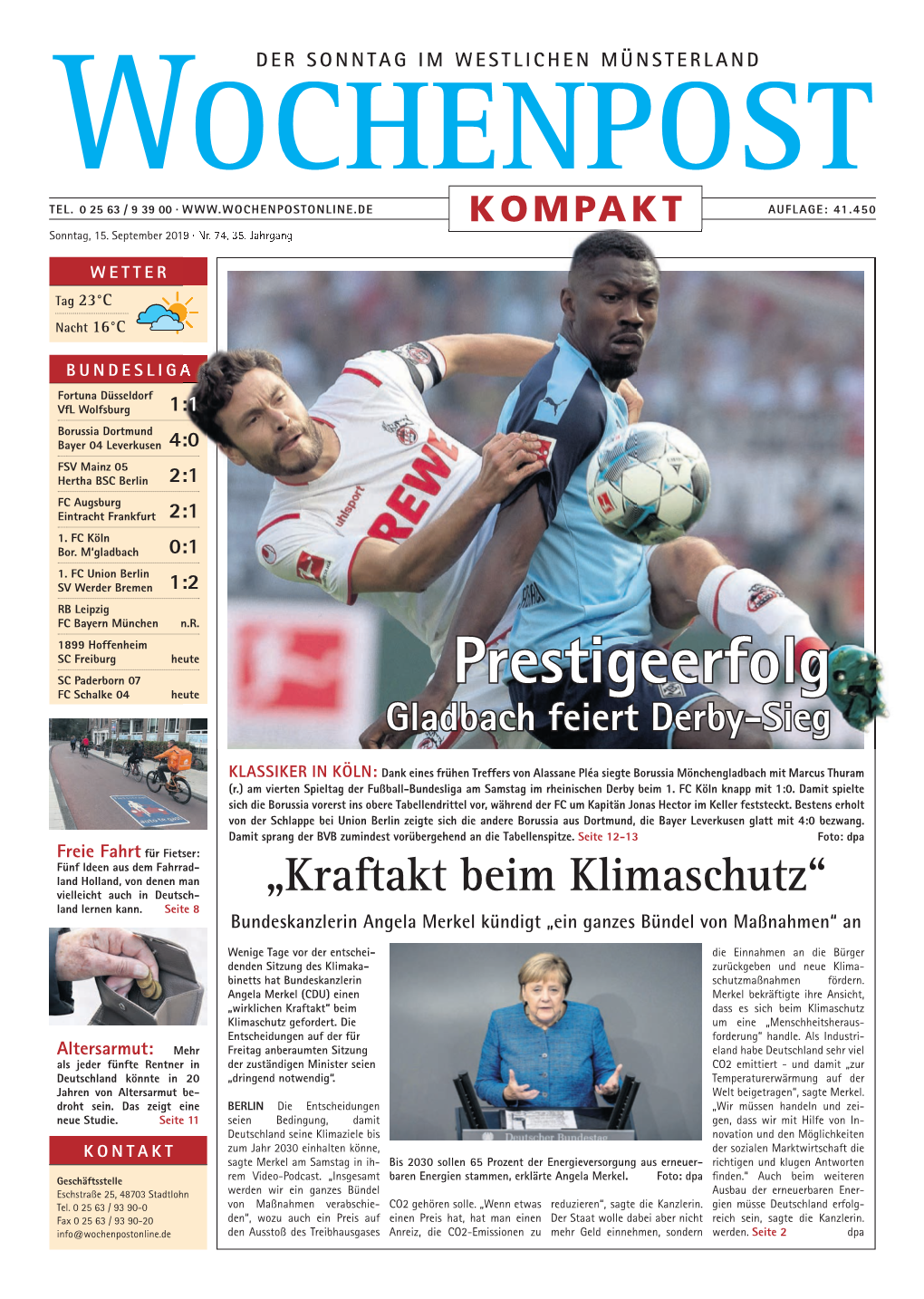 Prestigeerfolg FC Schalke 04 Heute Gladbach Feiert Derby-Sieg