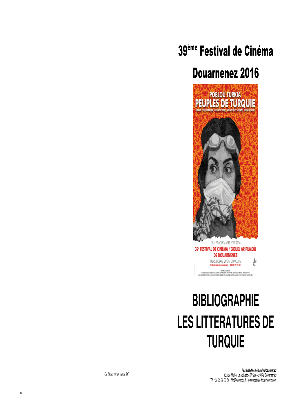 Bibliographie Les Litteratures De Turquie