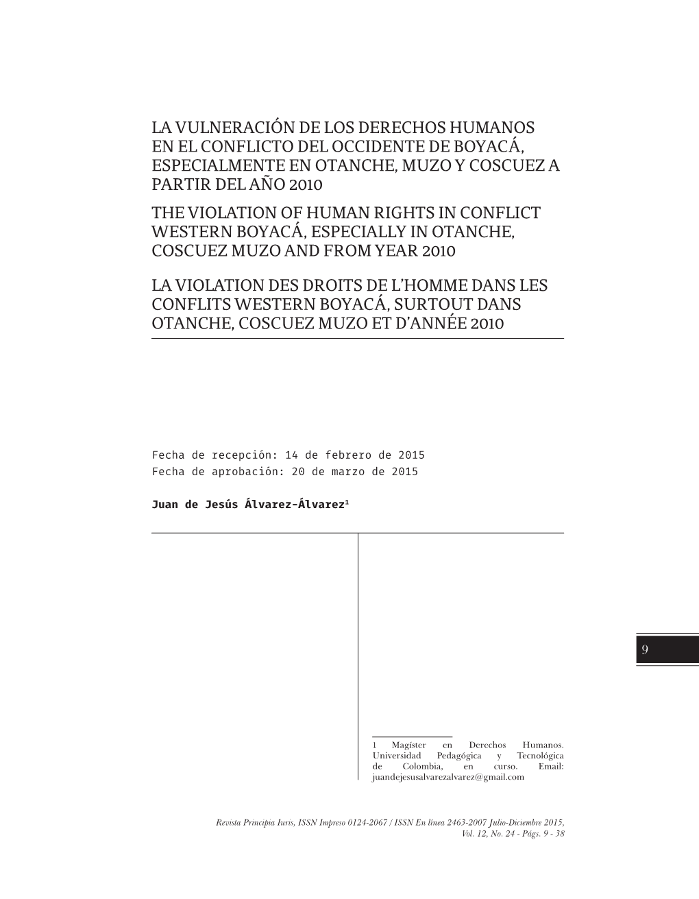 La Vulneración De Los Derechos Humanos En El