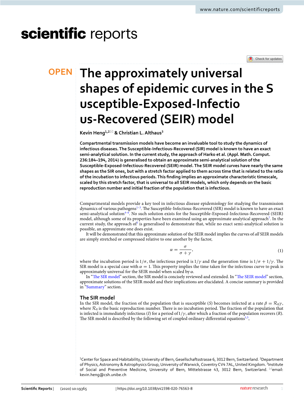 The Approximately Universal Shapes of Epidemic Curves in the Susceptible-Exposed-Infectious-Recovered (SEIR) Model