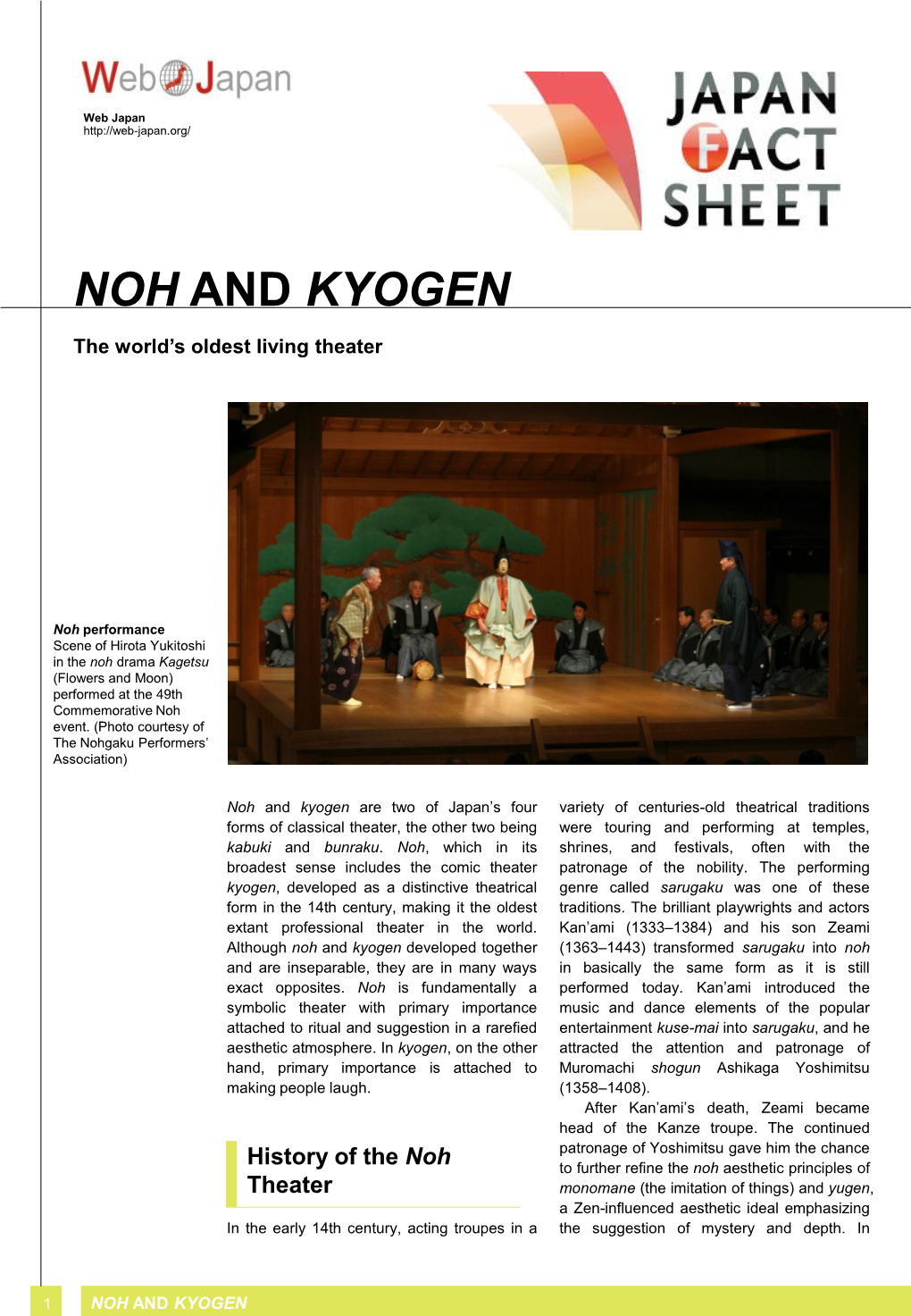 Noh and Kyogen