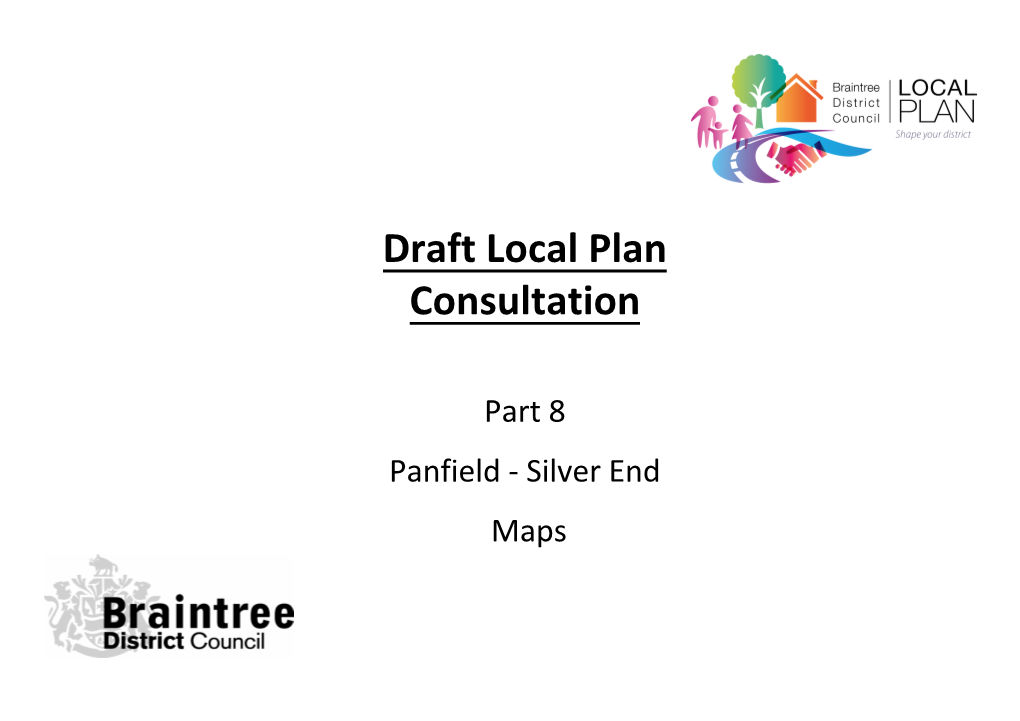 Panfield - Silver End Maps Key - Local Plan 2033 Draft