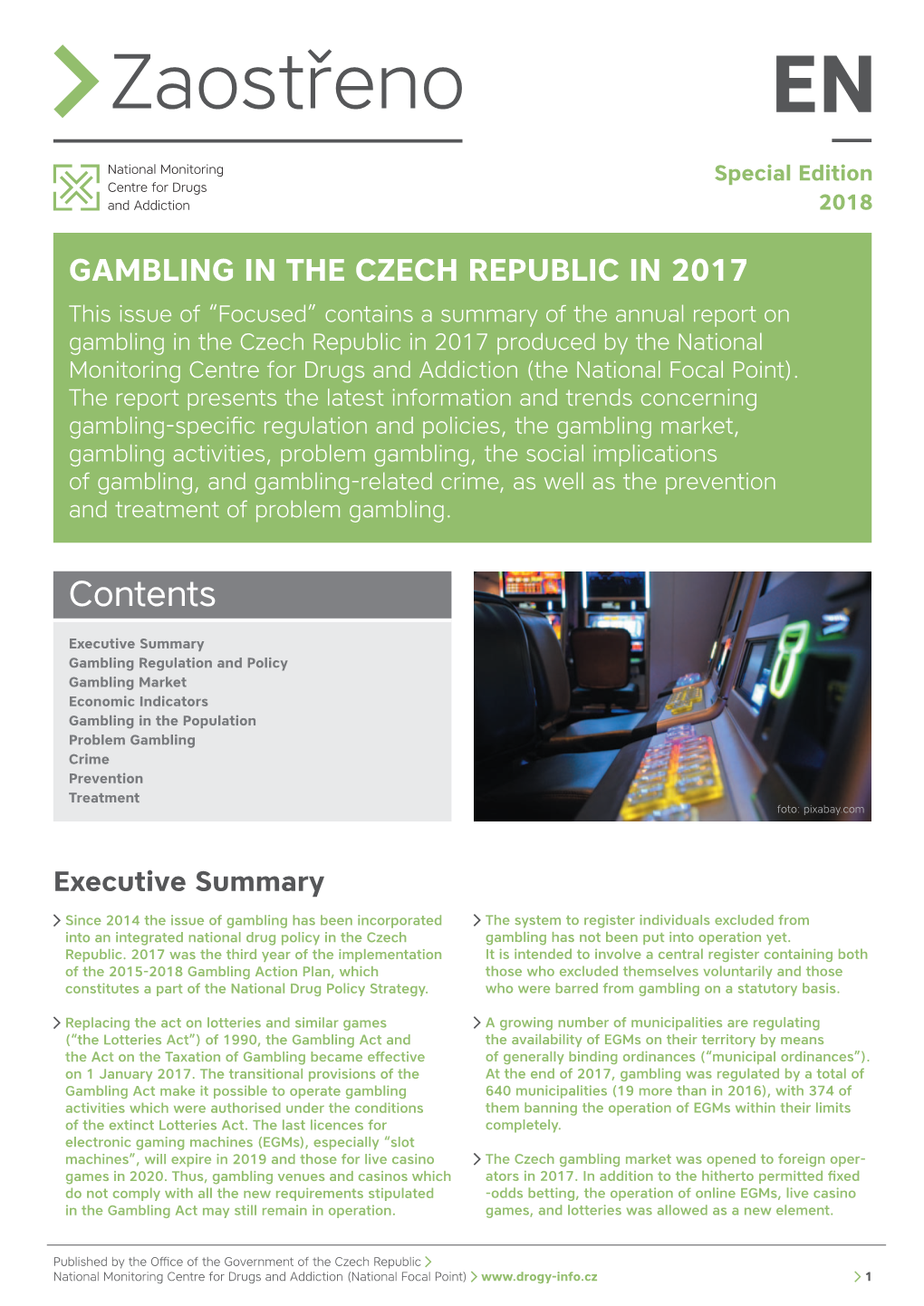 Gambling in the Czech Republic in 2017