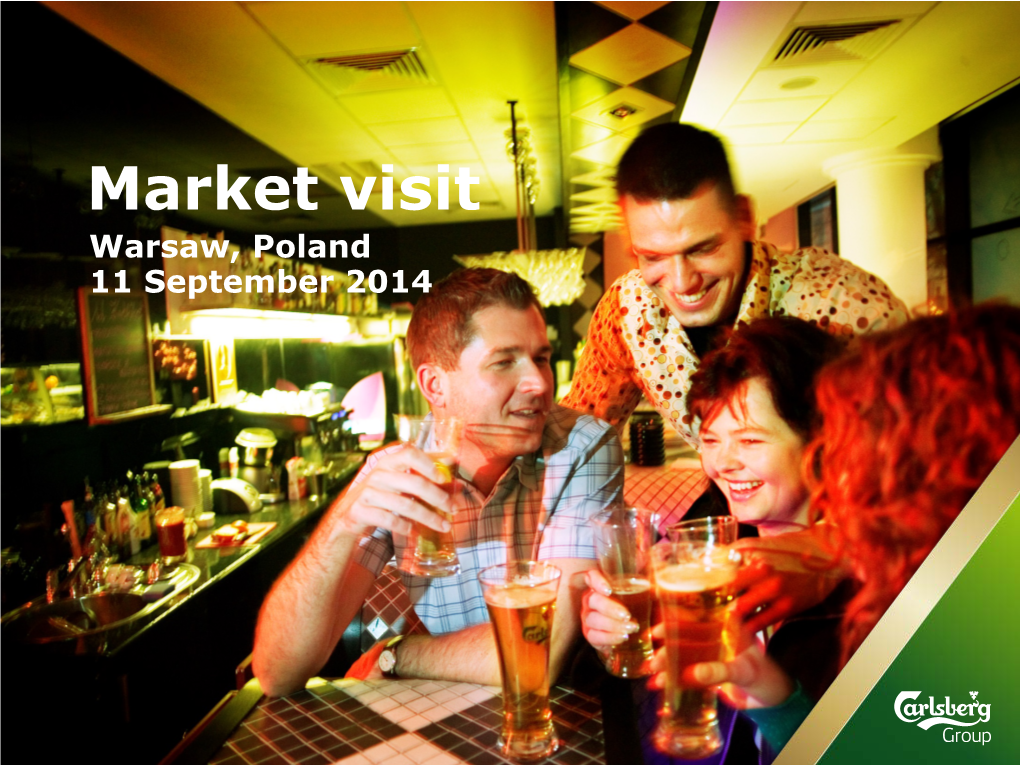 Market Visit Warsaw, Poland 11 September 2014