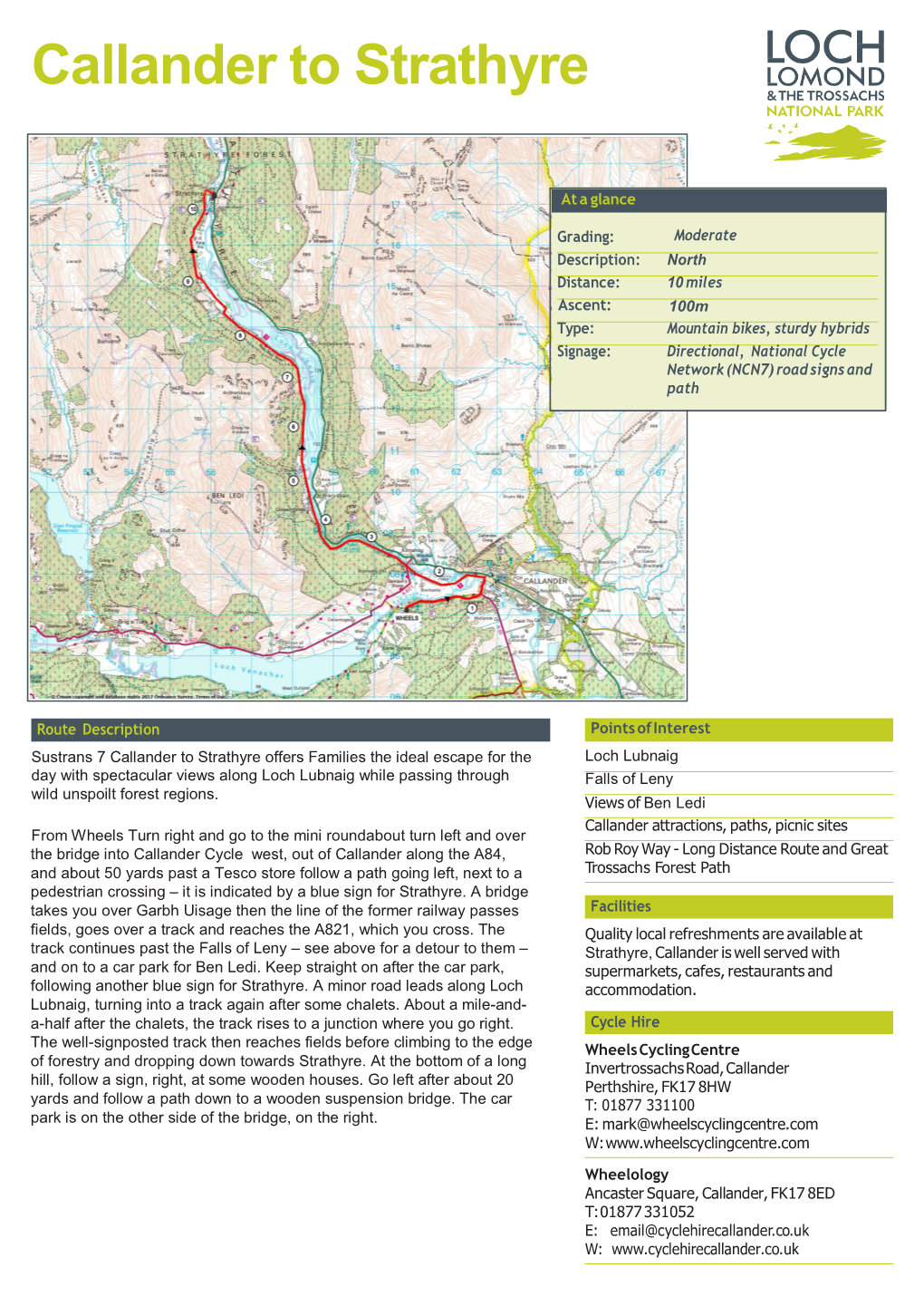 Callander to Strathyre