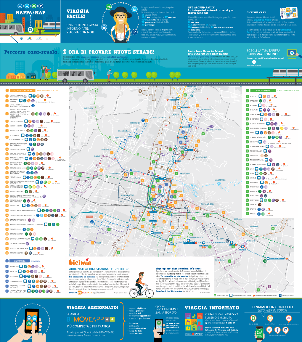 Mappa/Map Viaggia Facile!