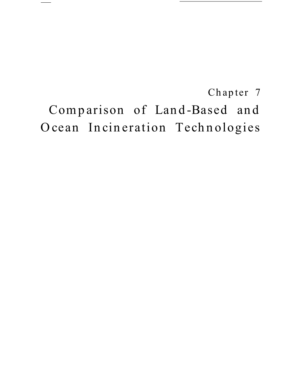 Ocean Incineration: Its Role in Managing Hazardous Waste (Part 9