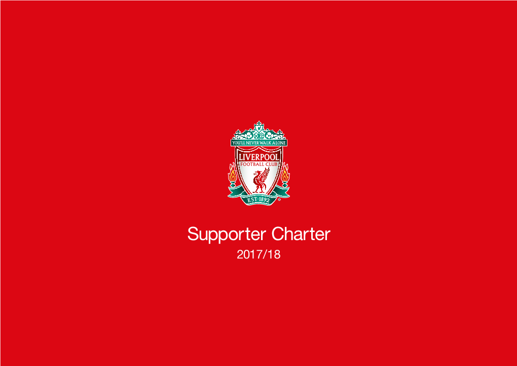 Supporter Charter 2017/18