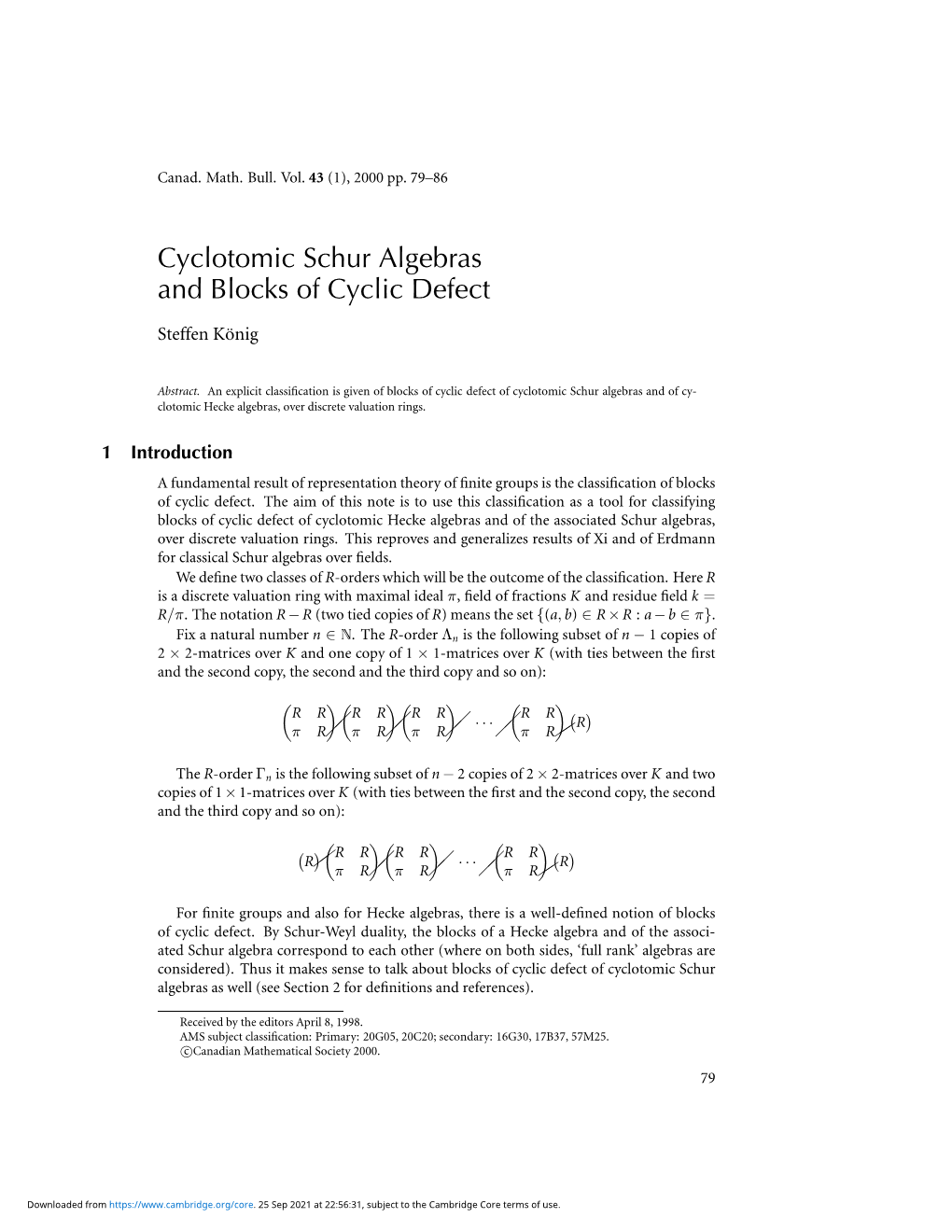 Cyclotomic Schur Algebras and Blocks of Cyclic Defect