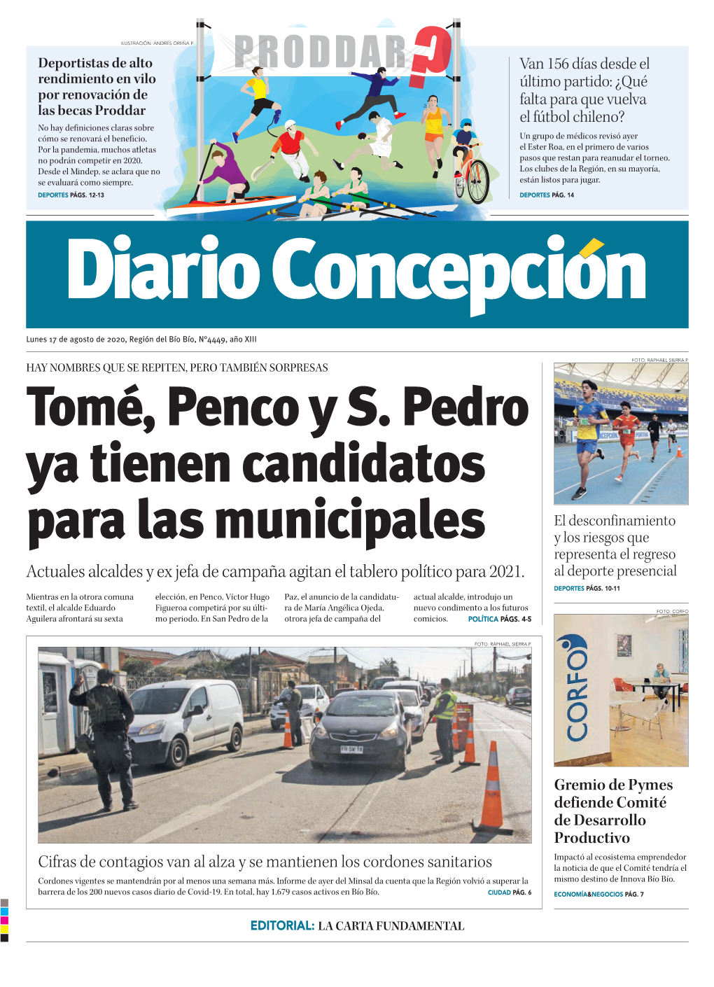 Tomé, Penco Y S. Pedro Ya Tienen Candidatos Para Las Municipales