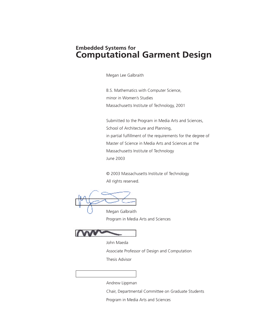 Computational Garment Design