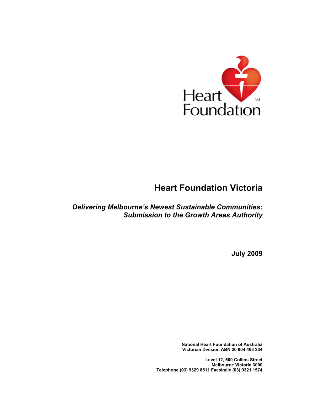 Heart Foundation Victoria