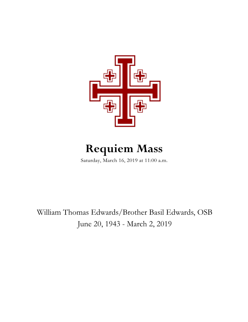 Requiem Mass