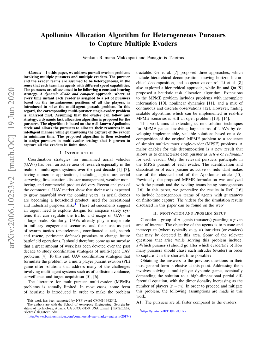 Apollonius Allocation Algorithm for Heterogeneous Pursuers to Capture Multiple Evaders