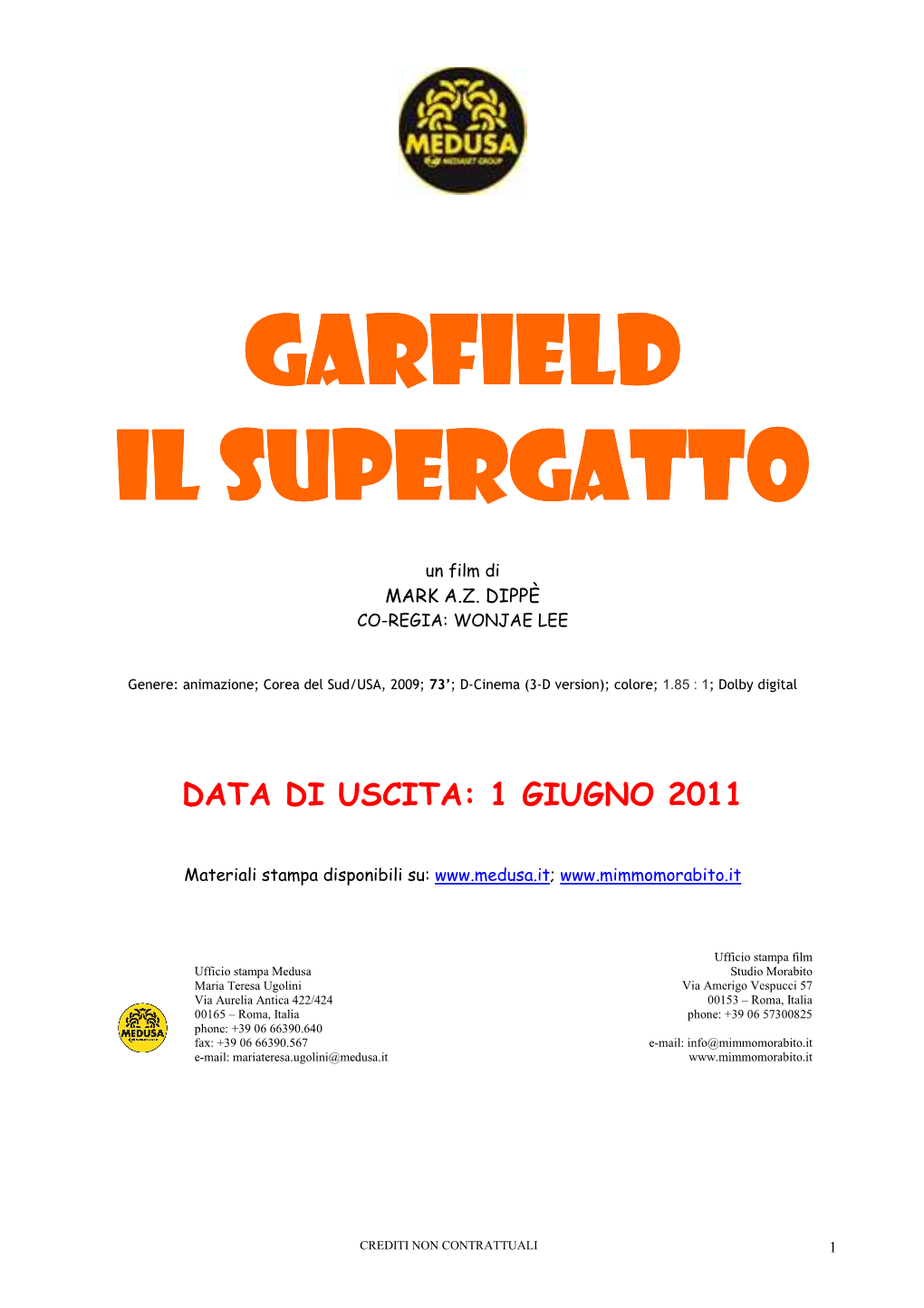 Garfield Il Supergatto