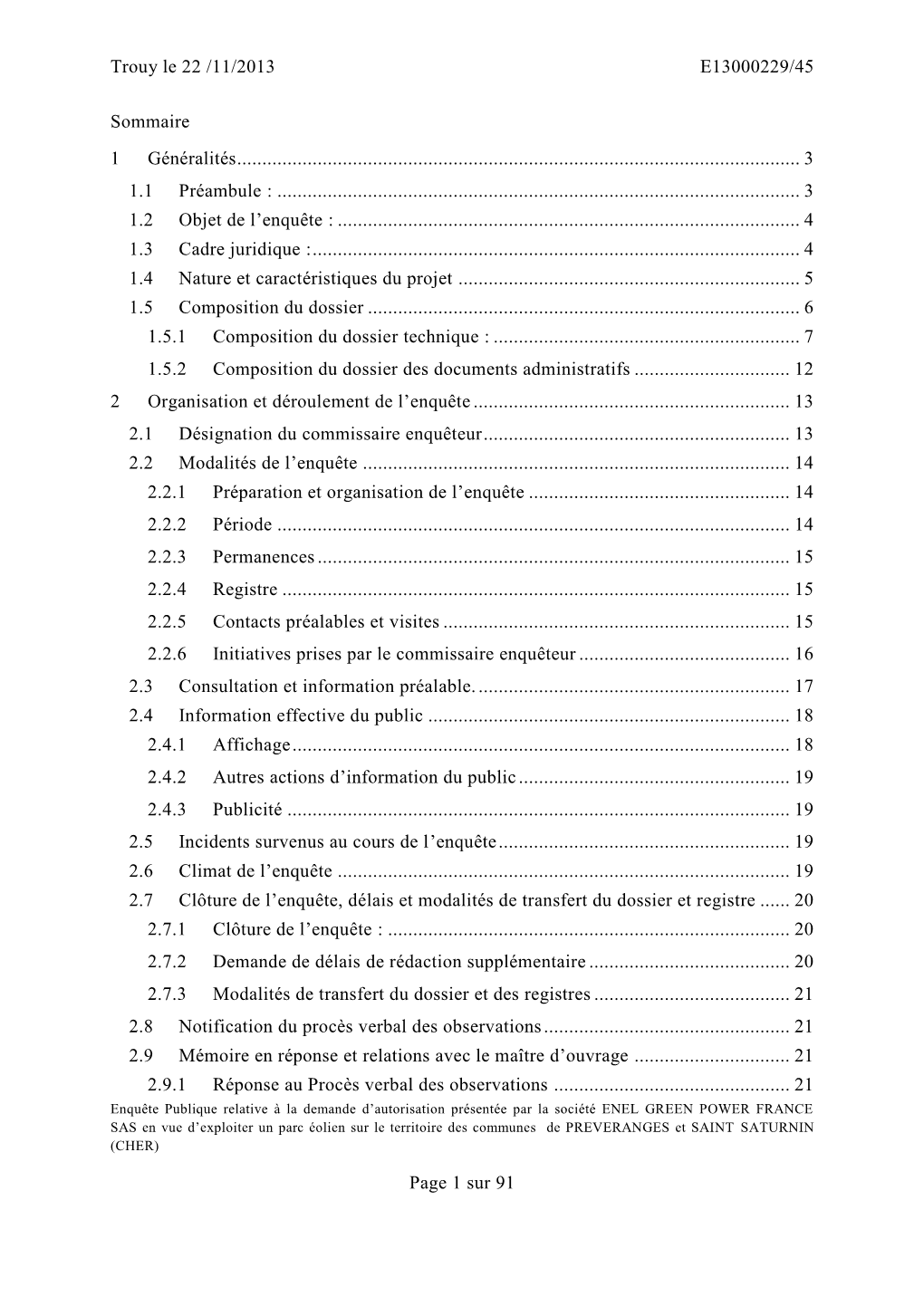 2013-11-22-Rapport-Éolien Préveranges St Saturnin