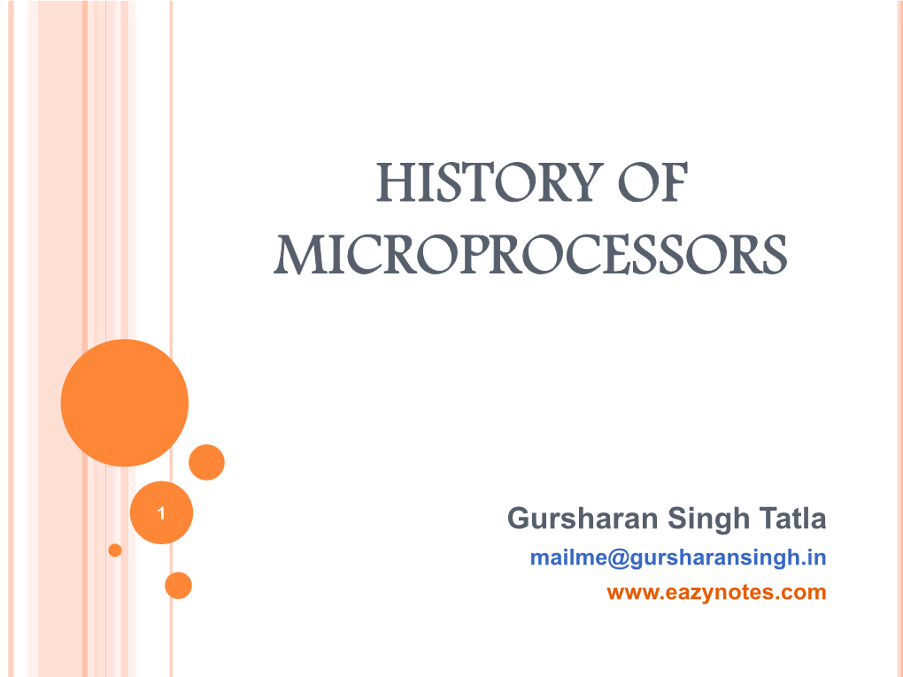 History-Of-Microprocessors.Pdf