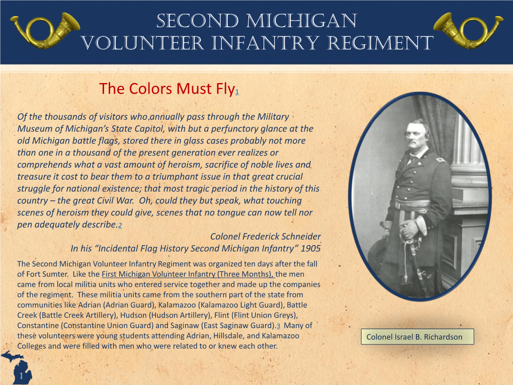 Second Michigan Volunteer Infantry Regiment