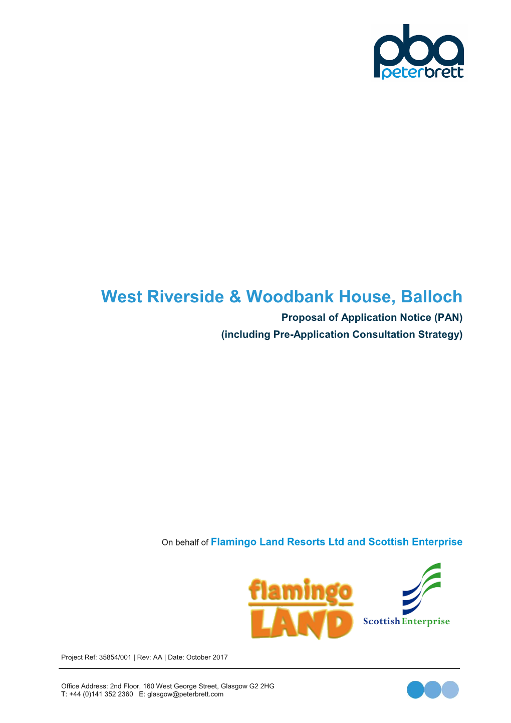 West Riverside & Woodbank House PAN Final Full 06102017