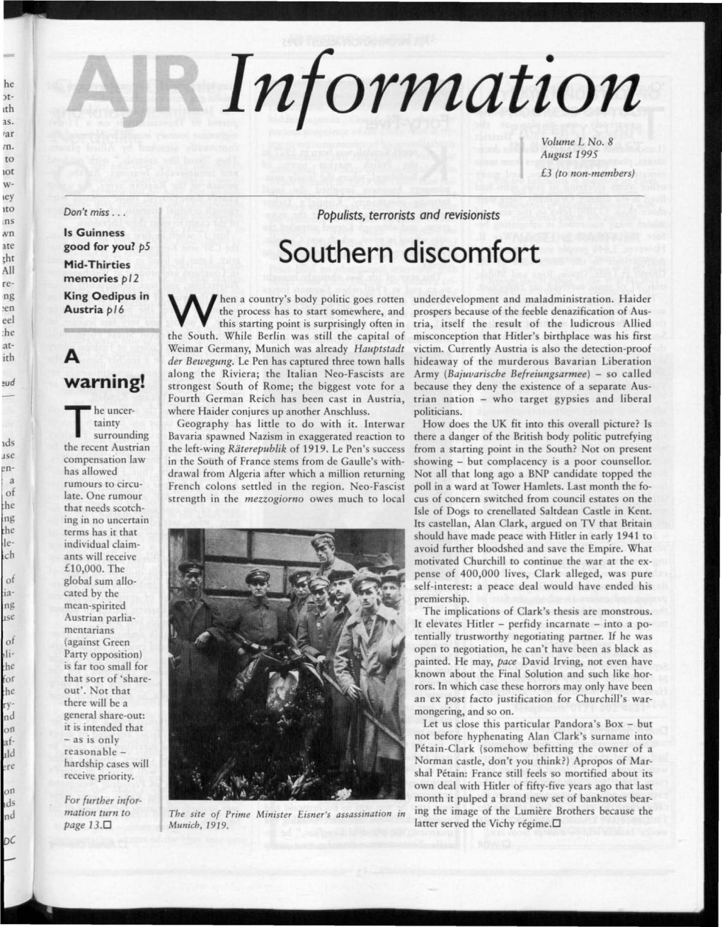 Southern Discomfort Memories Pi2