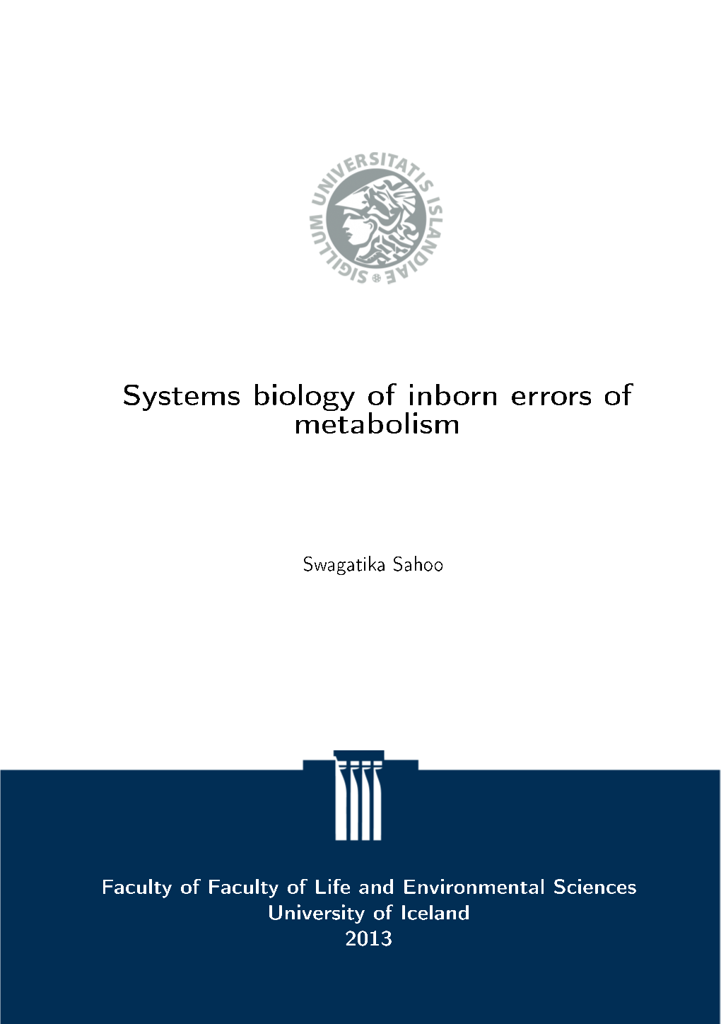 Systems Biology of Inborn Errors of Metabolism