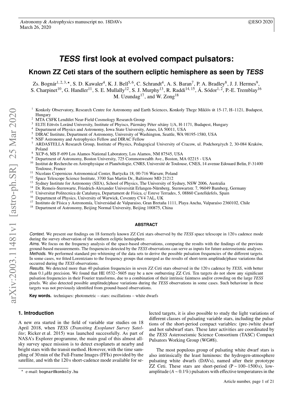 TESS First Look at Evolved Compact Pulsators: Known ZZ Ceti Stars Of
