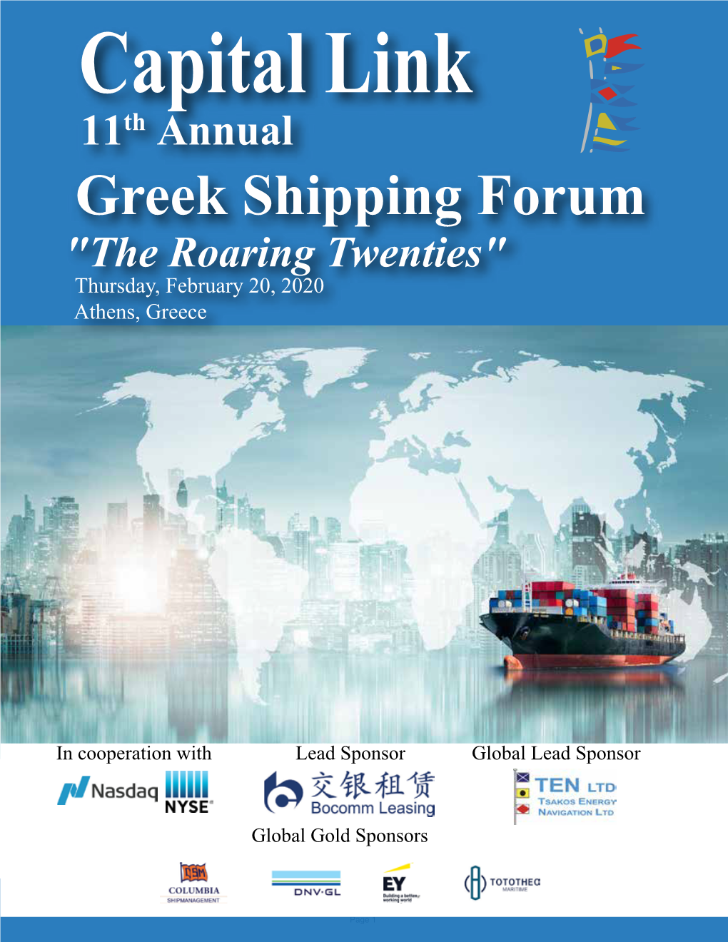 Greek Shipping Forum 