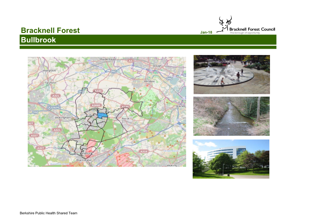 Bullbrook Bracknell Forest at a Greater Rate Than It Has on Average Across Bracknell Forest Since 2001