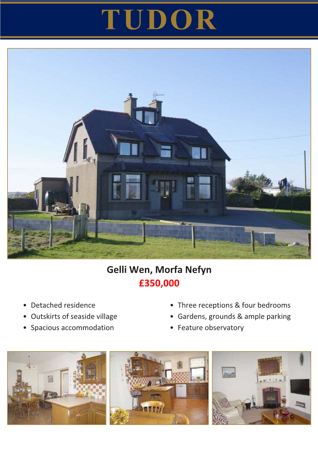 Gelli Wen, Morfa Nefyn £350,000