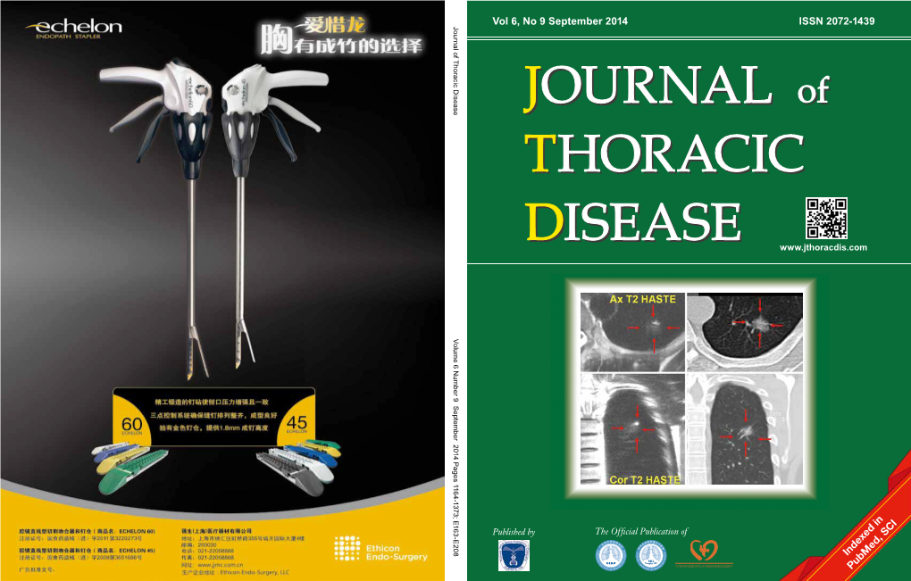 Vol 6, No 9 September 2014 ISSN 2072-1439 Indexed in Pubm Ed